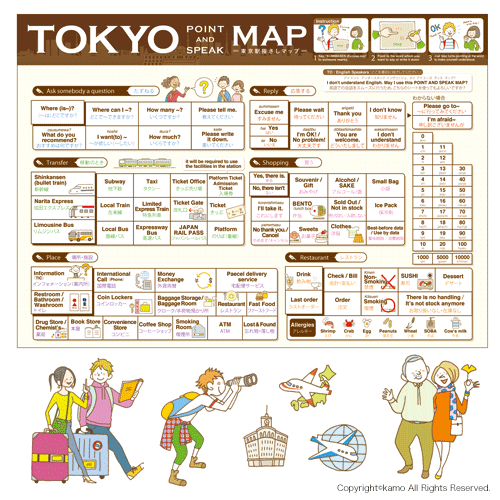 『東京駅指さしマップ』