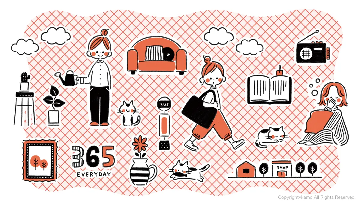 illustratorkamo（線画）